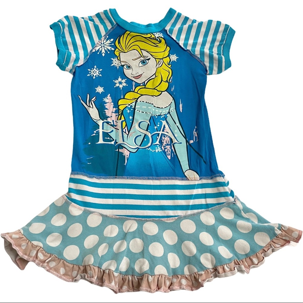 Elsa Frozen Handmade Dress 4T